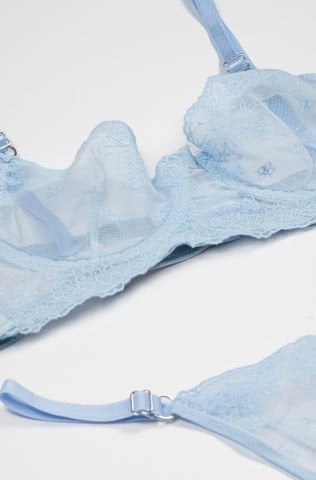 Kai Mavi İç Çamaşırı Takım