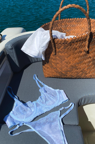 Kai Mavi İç Çamaşırı Takım