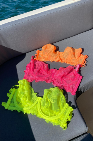 Peony Sarı İç Çamaşırı Takım