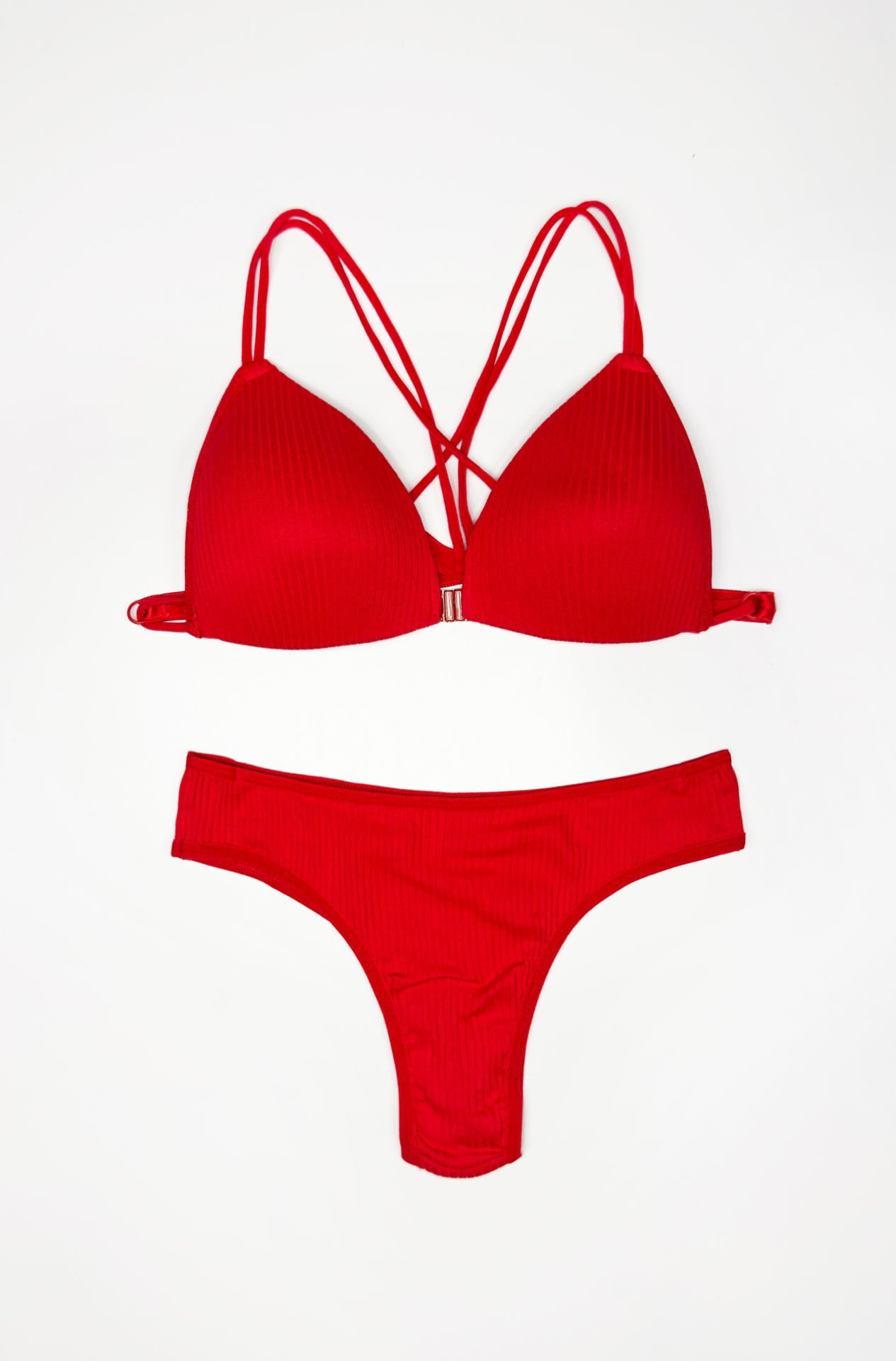 Loa Kırmızı Destekli İç Çamaşır Takımı