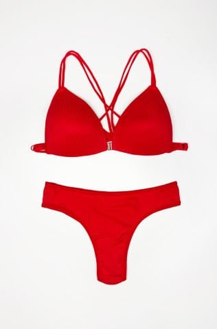 Loa Kırmızı Destekli İç Çamaşır Takımı