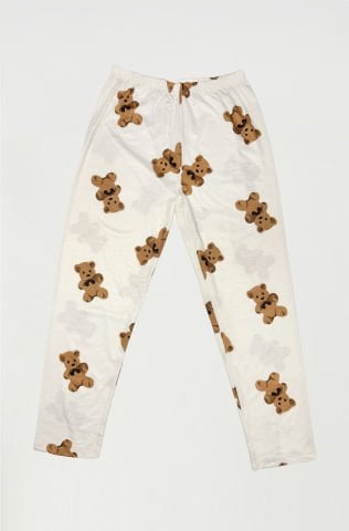 Lea Kırmızı Uzun Kollu Penye Pijama Takımı