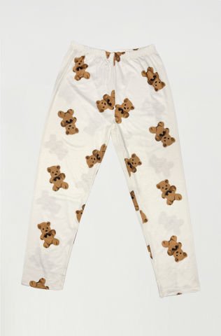 Lea Kırmızı Uzun Kollu Penye Pijama Takımı