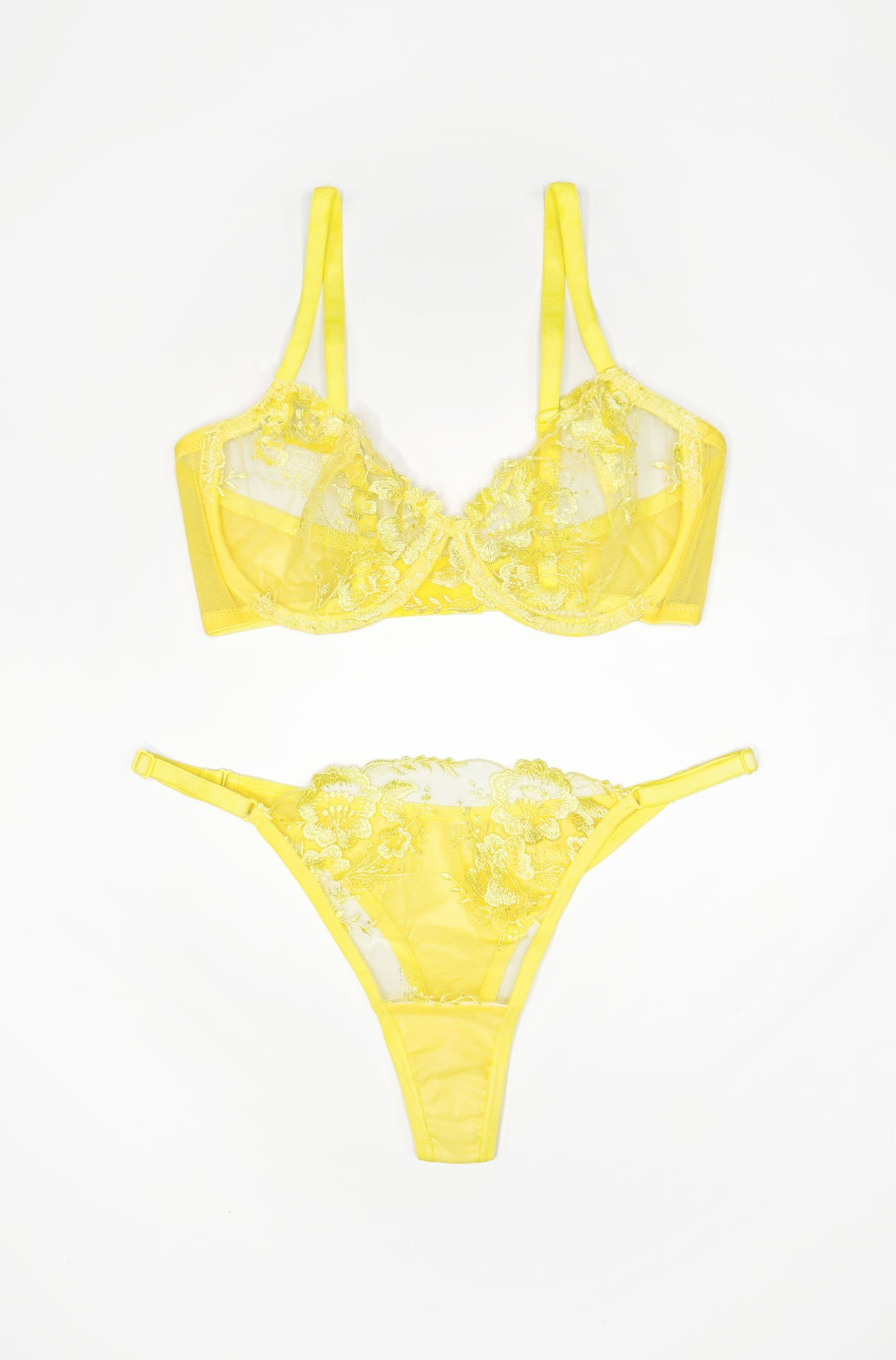 Honey Sarı İç Çamaşır Takımı