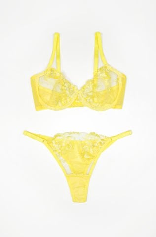 Honey Sarı İç Çamaşır Takımı